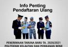 Pengumuman Pendaftaran Ulang Politeknik Kelautan dan Perikanan Bone