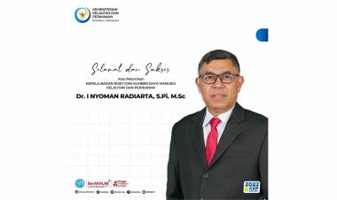 Pelantikan Kepala Badan Riset dan Sumber Daya Manusia Kelautan dan Perikanan