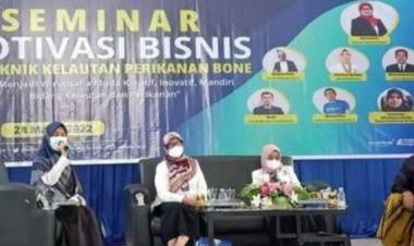 Seminar Motivasi Bisnis Taruna/i Remaja Politeknik KP Bone