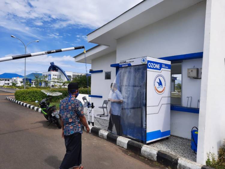 Politeknik Kelautan dan Perikanan Bone, Terapkan Sterilisasi Ozone Hadapi Masa New Normal