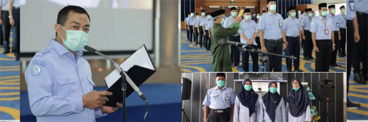 PELANTIKAN PEJABAT FUNGSIONAL ANALIS KEUANGAN DAN PENGEMBANG TEKNOLOGI PEMBELAJARAN