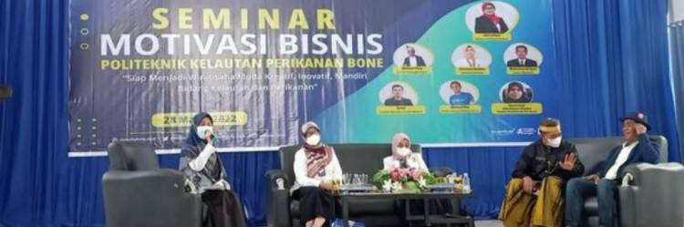 Seminar Motivasi Bisnis Taruna/i Remaja Politeknik KP Bone