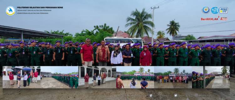 PENARIKAN TARUNA TINGKAT I PADA KEGIATAN PPKMP 2022