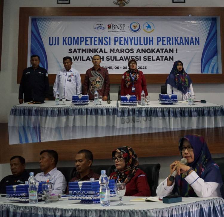 TUK POLITEKNIK KP BONE LAKUKAN UJI KOMPETENSI PENYULUH